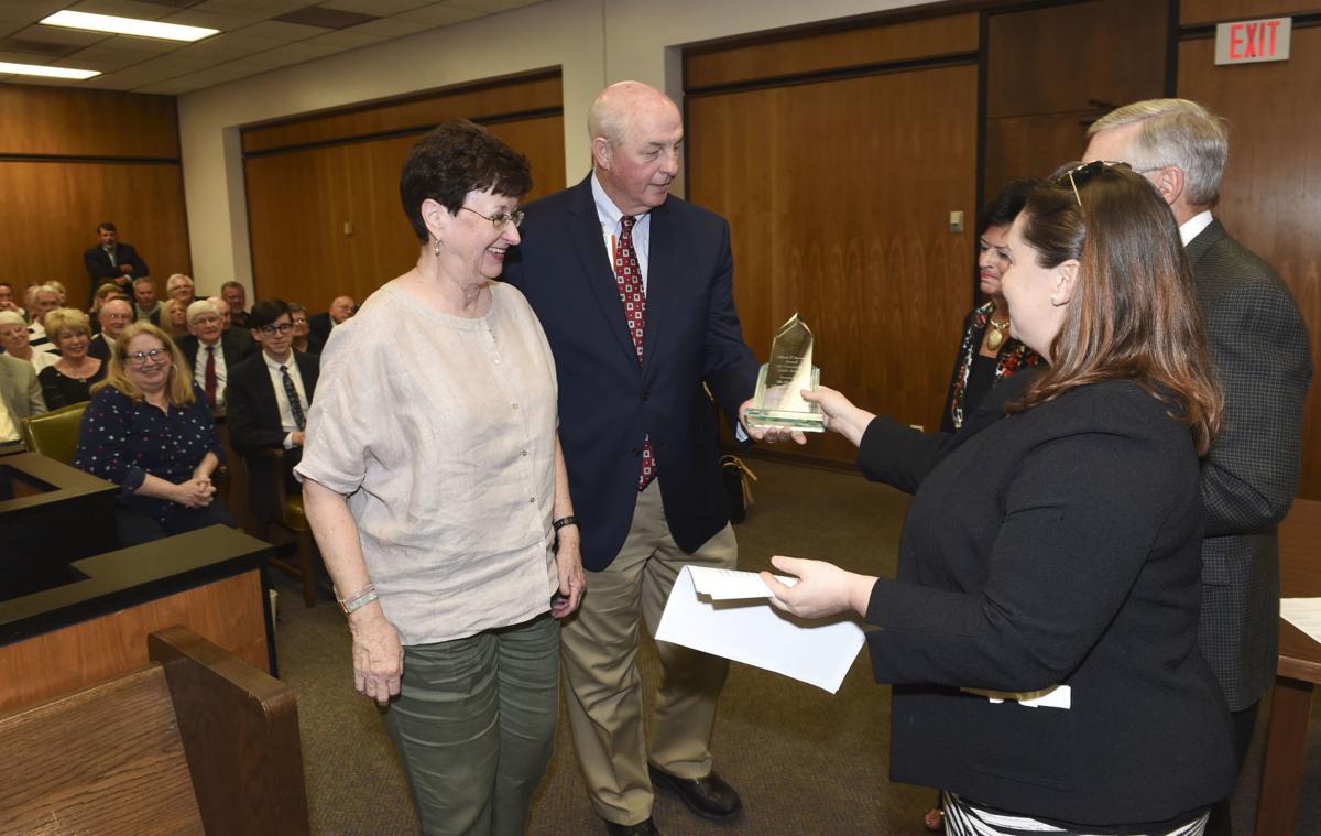 County Judges Haddock and Thompson Honored Gallery