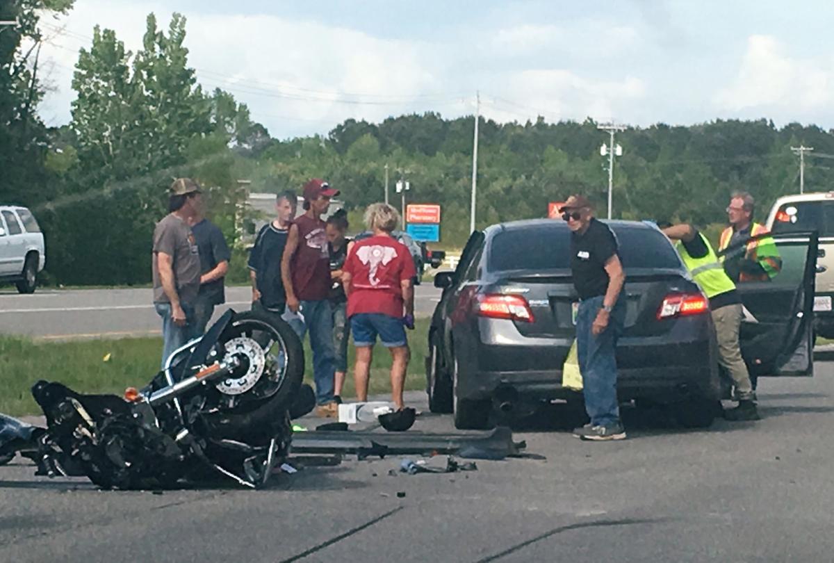 At least 1 injured in motorcyclecar collision Lawrence At least 1 injured in motorcyclecar collision Lawrence