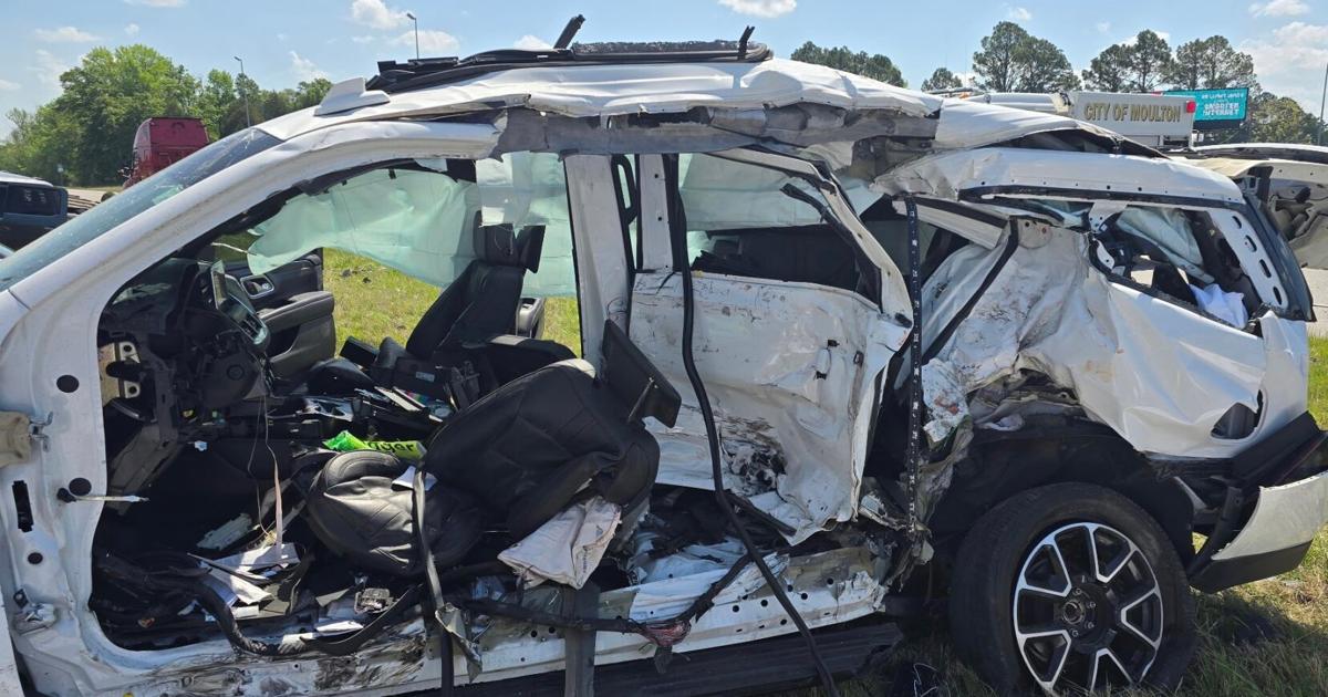 Tragic accident leaves four dead, two injured in Moulton wreck