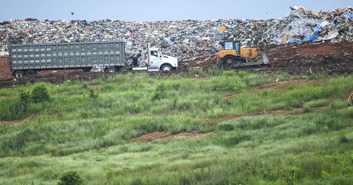 Landfill begins process of capping 90 acres of closed cells | Morgan ...