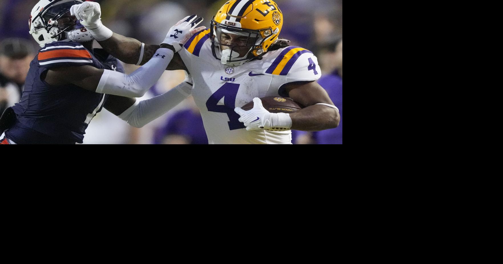 LSU football makes history as first to fully embrace custom player jerseys