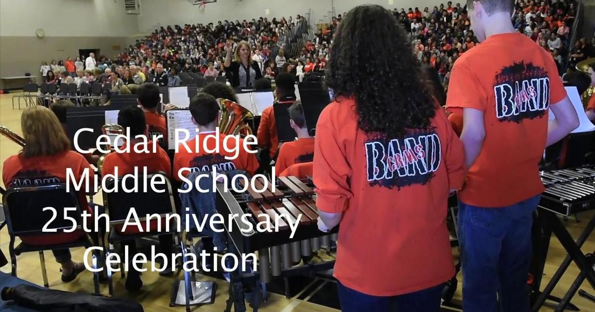 Cedar Ridge Middle School 25th Anniversary Multimedia