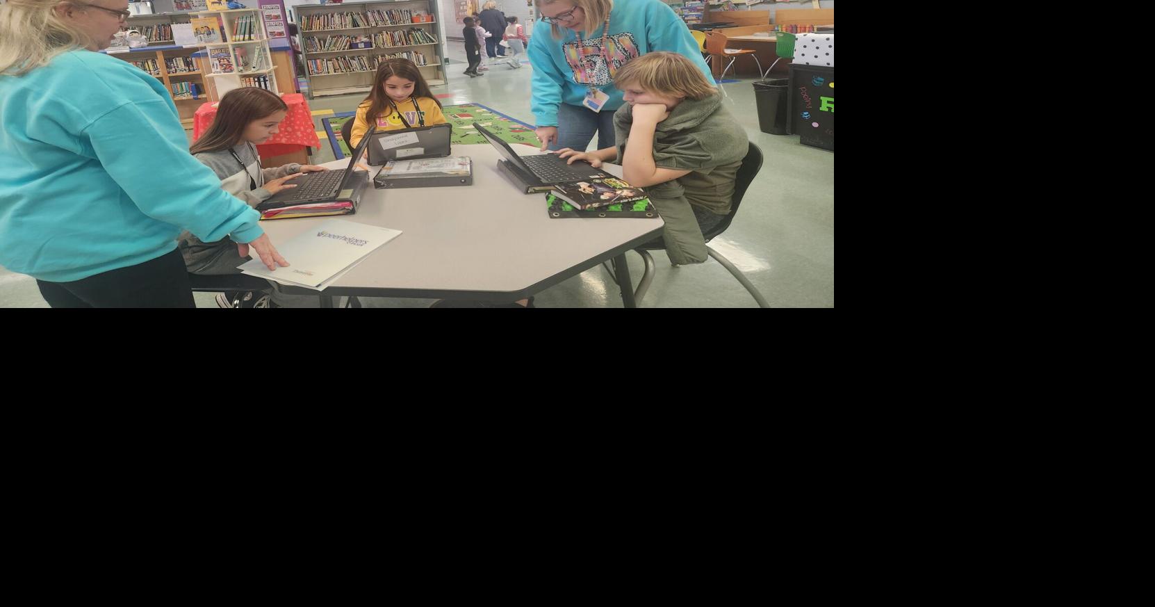 Peer helper group at Frances Nungester 1 Local News