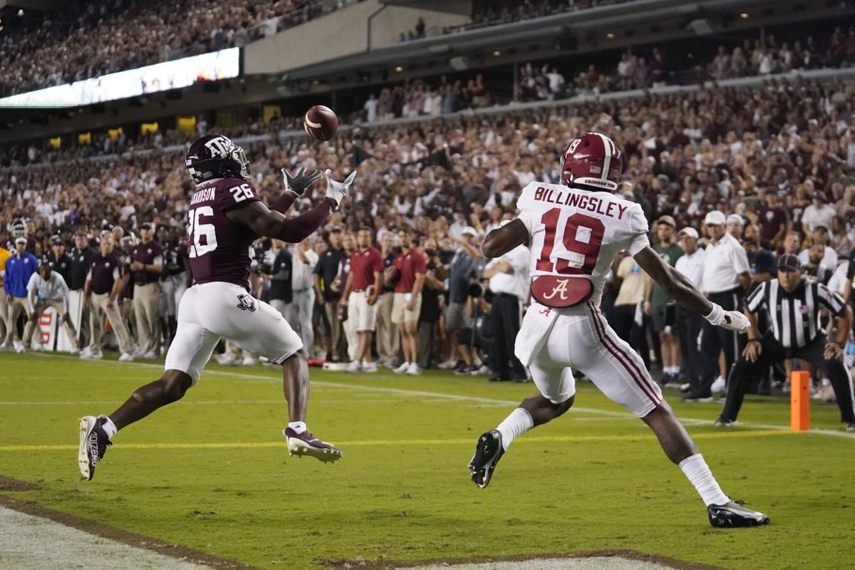 Alabama Texas A M Football