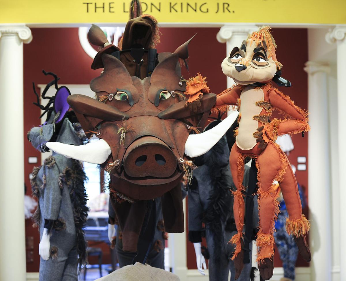 Welcome To The Jungle Carnegie Exhibit Features The Lion King Jr Costumes Entertainment Decaturdaily Com