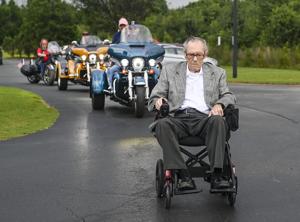 Centenarian Hero: World War II Veteran Ben Roberts Celebrates 103rd Birthday in Style