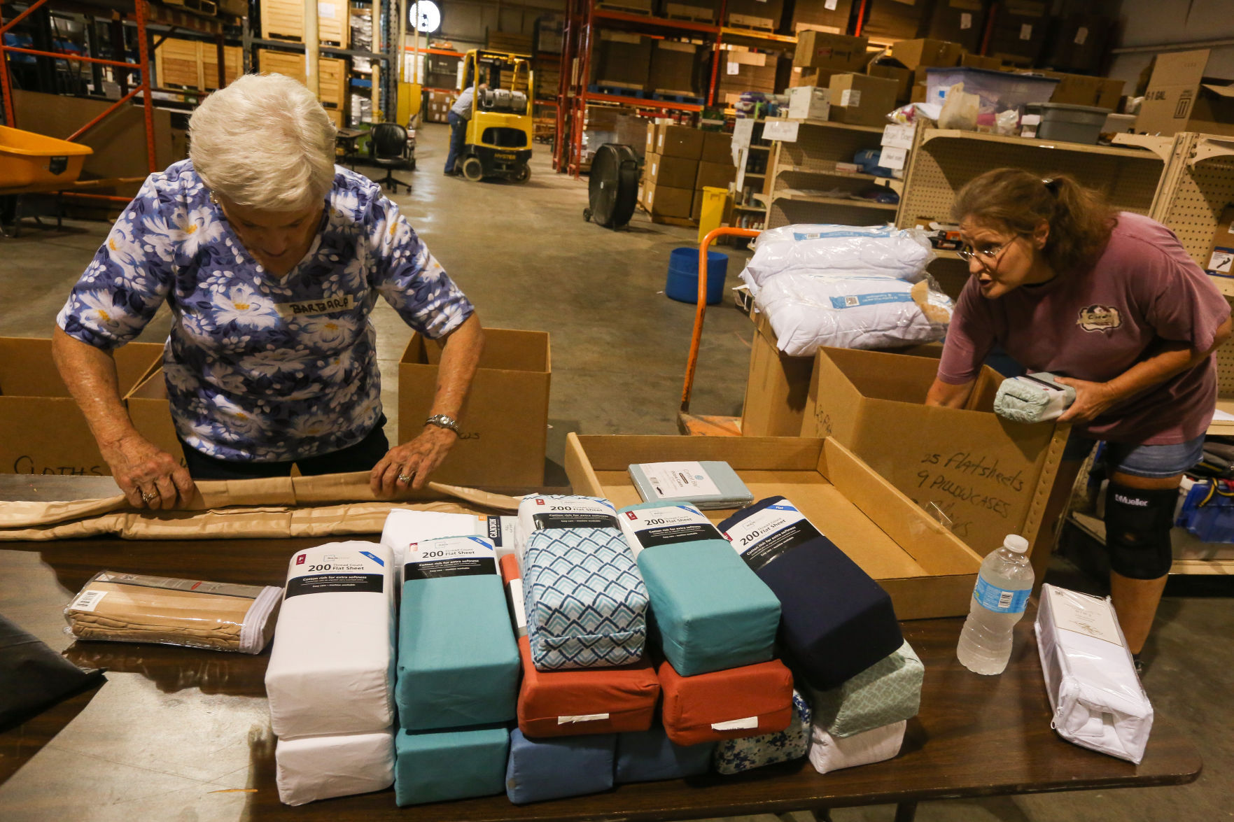 Volunteers Work At The UMCOR Disaster Relief Warehouse | News Videos ...