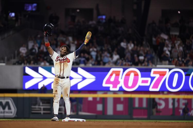 Ronald Acuña becomes first player ever with 15 homers, 30 steals