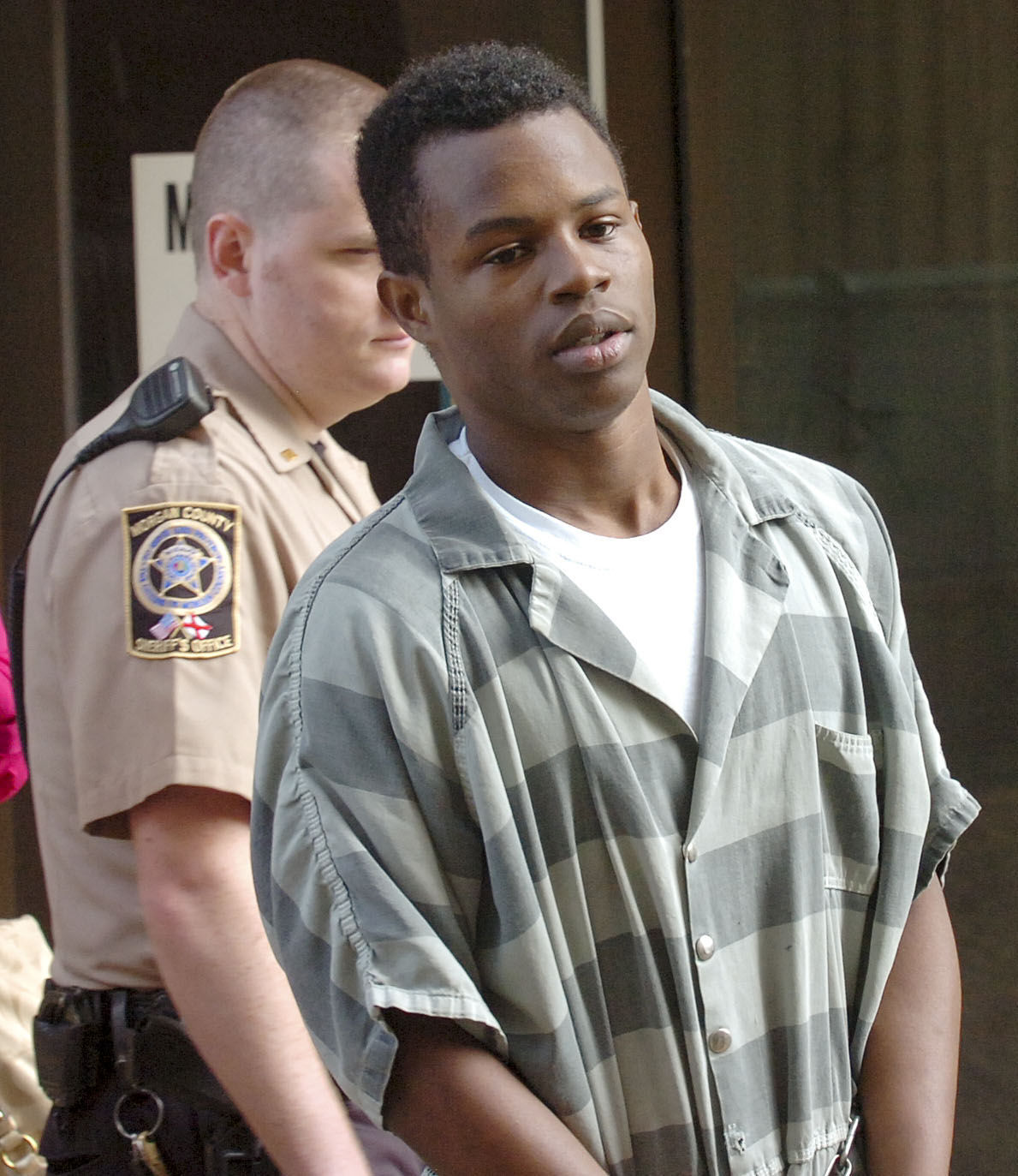 Murder Defendants arrive for a preliminary hearing Multimedia