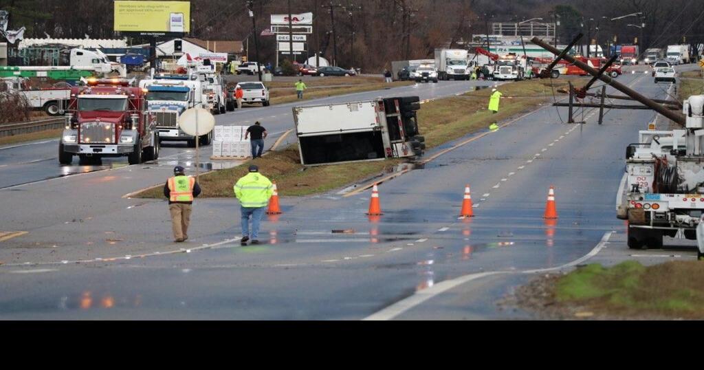 'Likely' EF1 tornado part of storms causing damage locally today