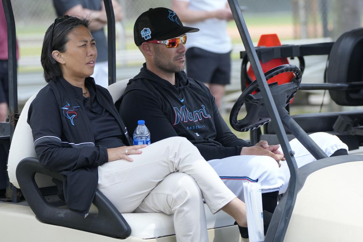 The first female GM in baseball is leading the Marlins' playoff charge, Miami Marlins