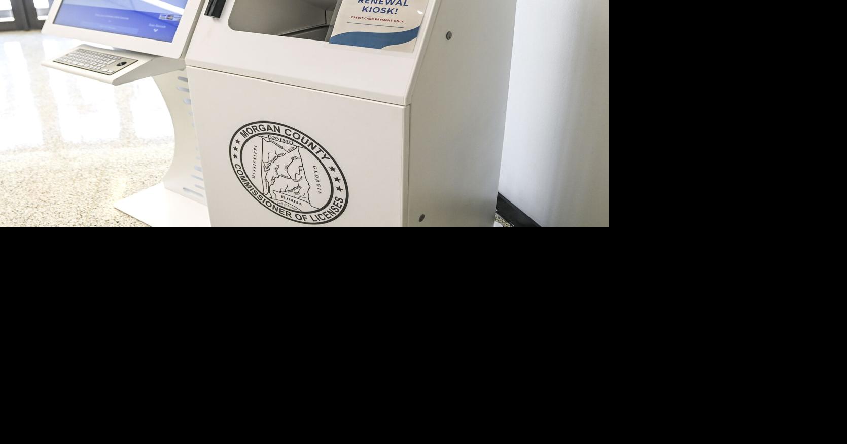 New County license tag renewal kiosk avoids long lines