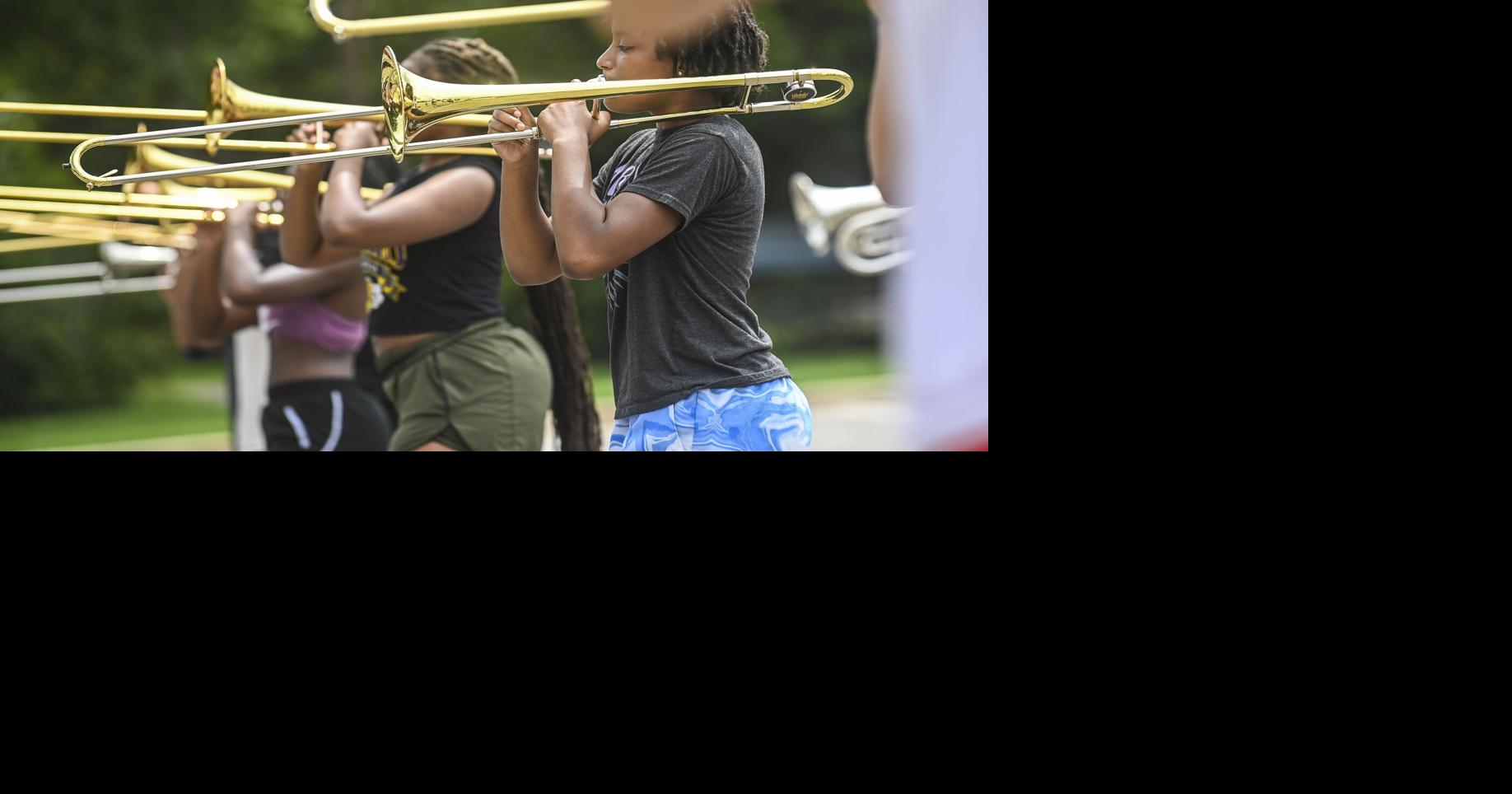 Freshmen feel the heat at Decatur High band camp | Decatur ...