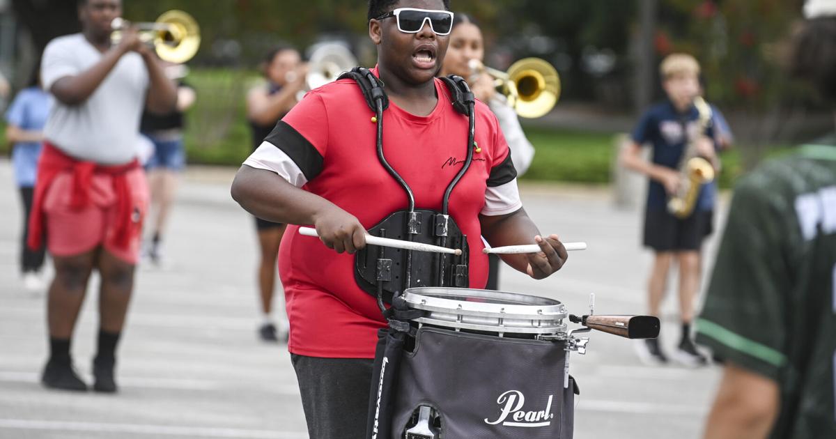 Decatur High School's band camp