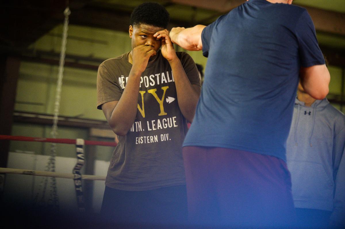 Boxing Trainer Jay Deas Works with Decatur Youth Gallery