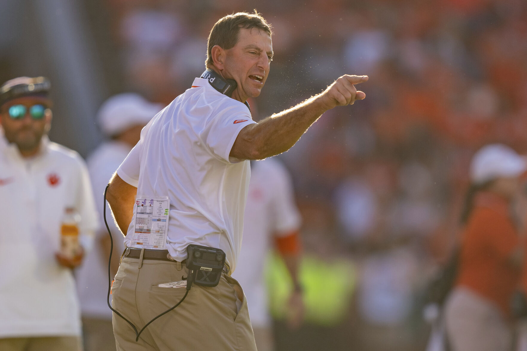 Dabo to caller: 'You're part of the problem' | College Headlines