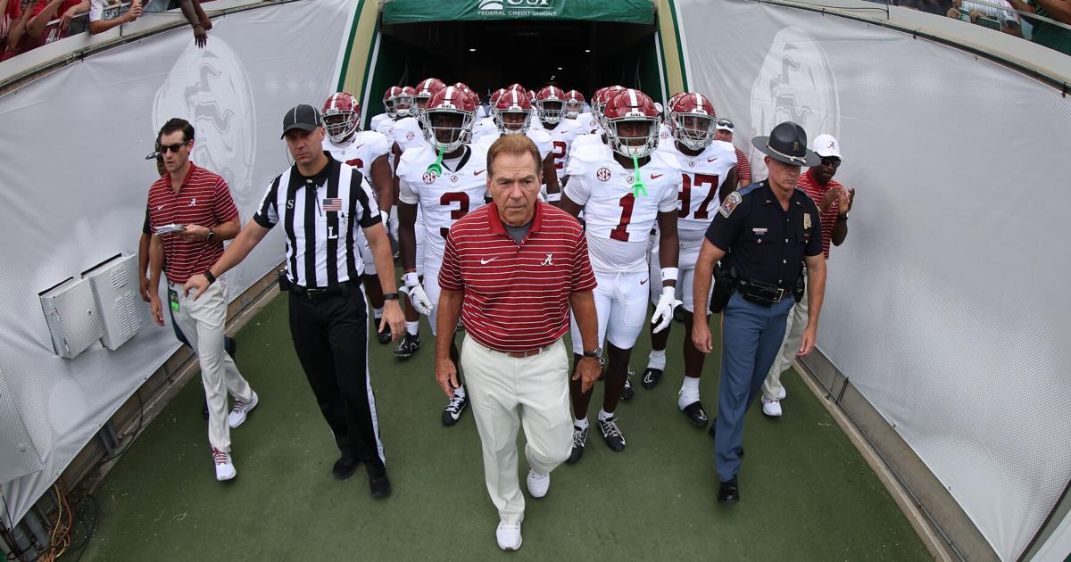 Grading Alabama in its win over USF Alabama Sports
