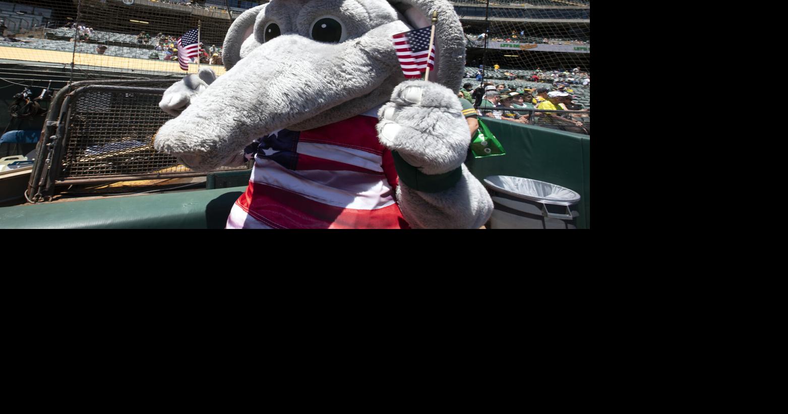 Who (what?) is Stomper, the Las Vegas A's mascot?