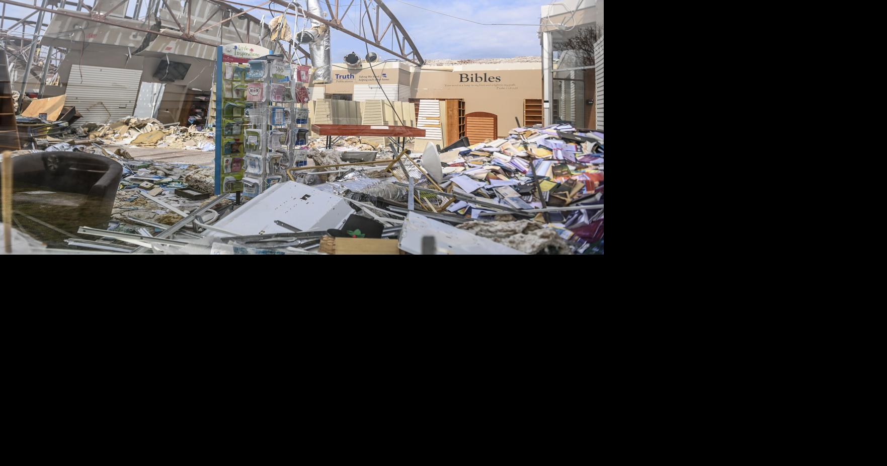 Downtown Athens still recovering from tornado damage | Limestone County ...