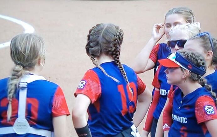 Delmar girls softball team