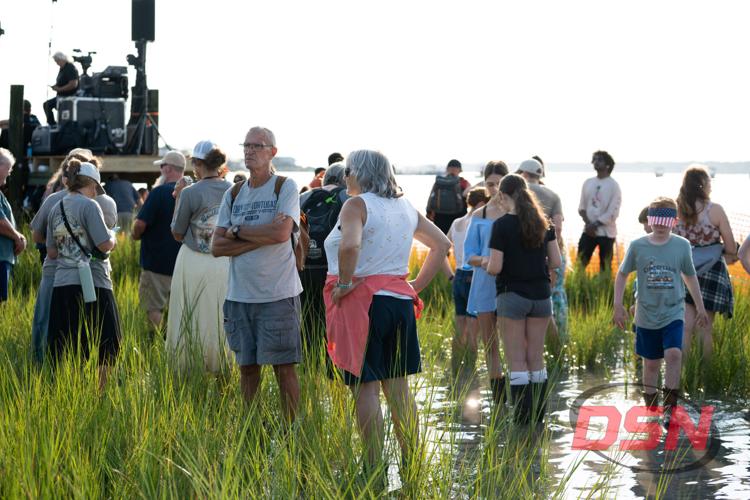 Crowd of spectators waiting in the marsh grass.jpg