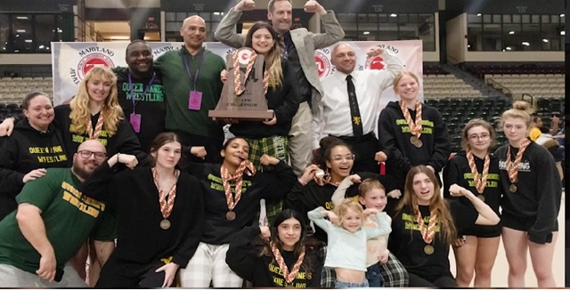 Queen Anne #39 s County Girls Wrestling wins first ever MD State