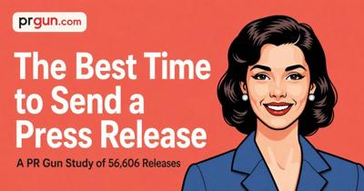 New Study of 56,606 Press Releases Reveals the Best Day and Time to Send One, and Finds 1 in 45 Now Shows AI-Written Phrasing