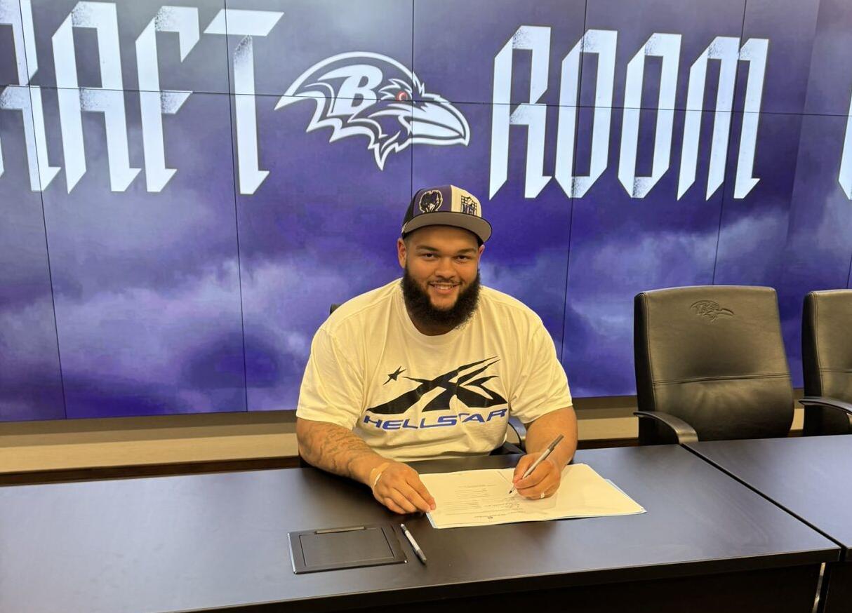 Ja'Mion Franklin signs with Baltimore Ravens