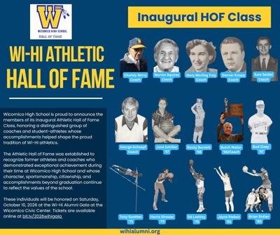 Wicomico County Public Schools is set to induct 15 Hall of Famers. 