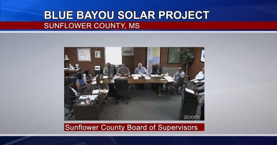 Sunflower County board opens new solar power project