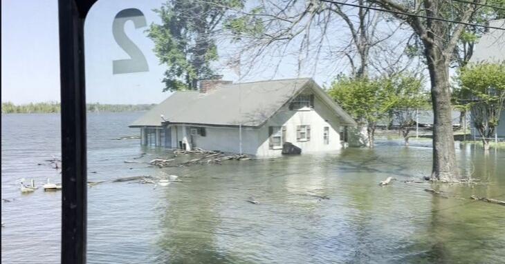 High Water Tour : A Look at the High Water Levels near Lake Ferguson