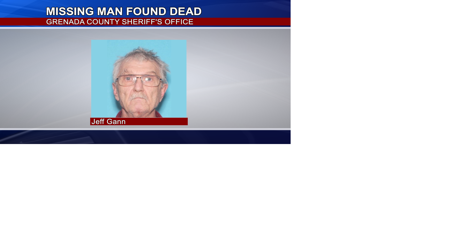 Missing Grenada County man found dead