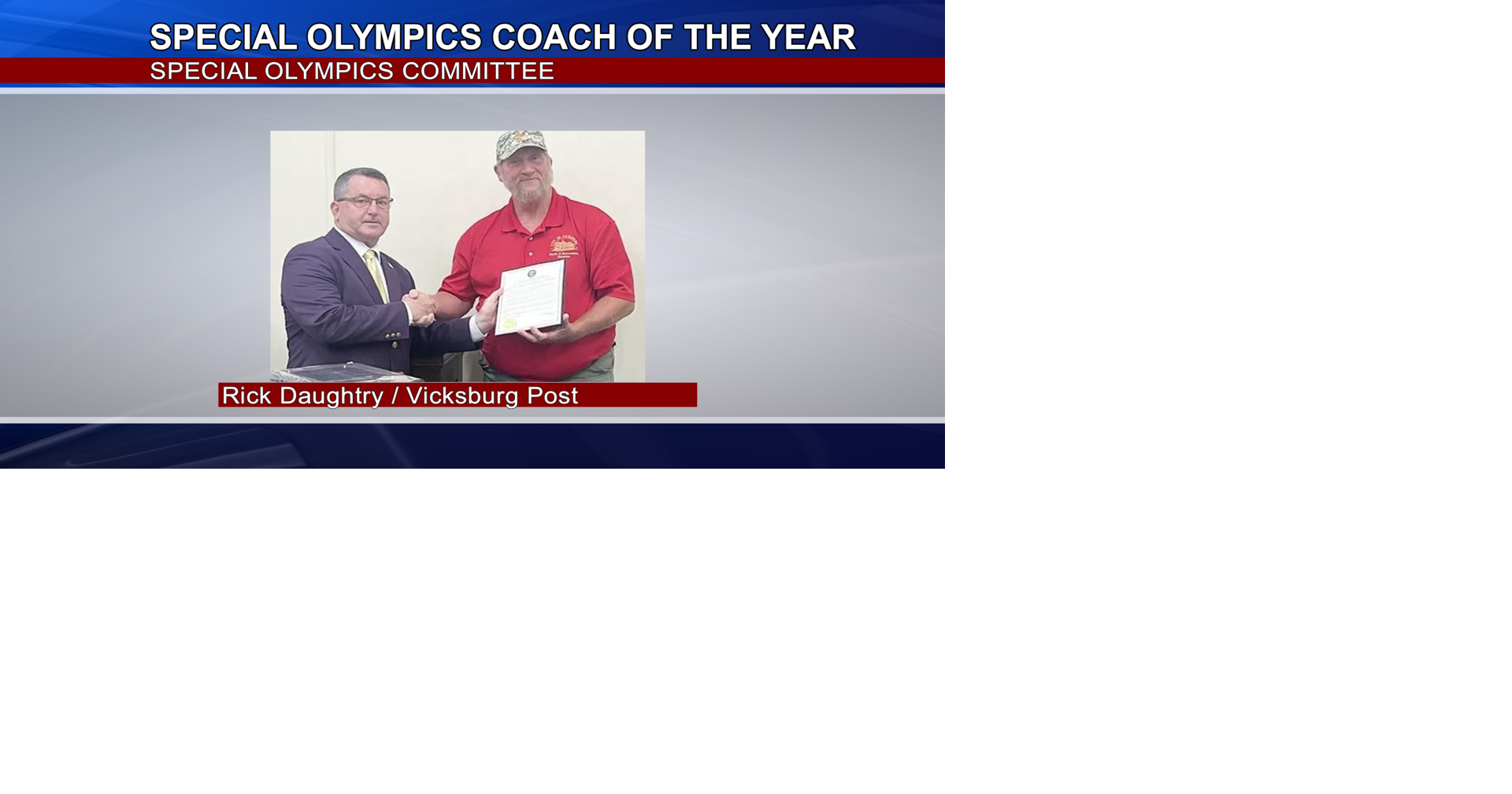 City leader honored by Special Olympics | News | deltanews.tv