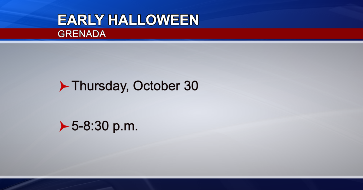 Grenada moves Halloween up a day