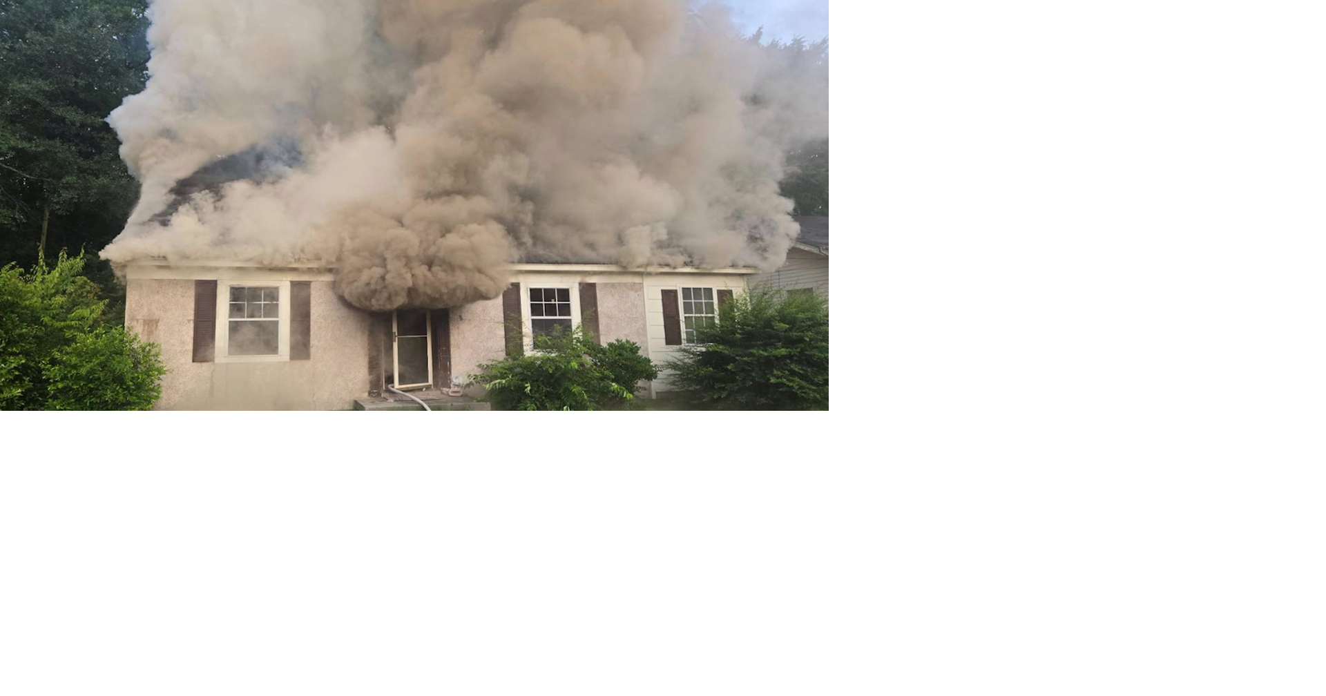 Fire Damages House | Local News | deltanews.tv
