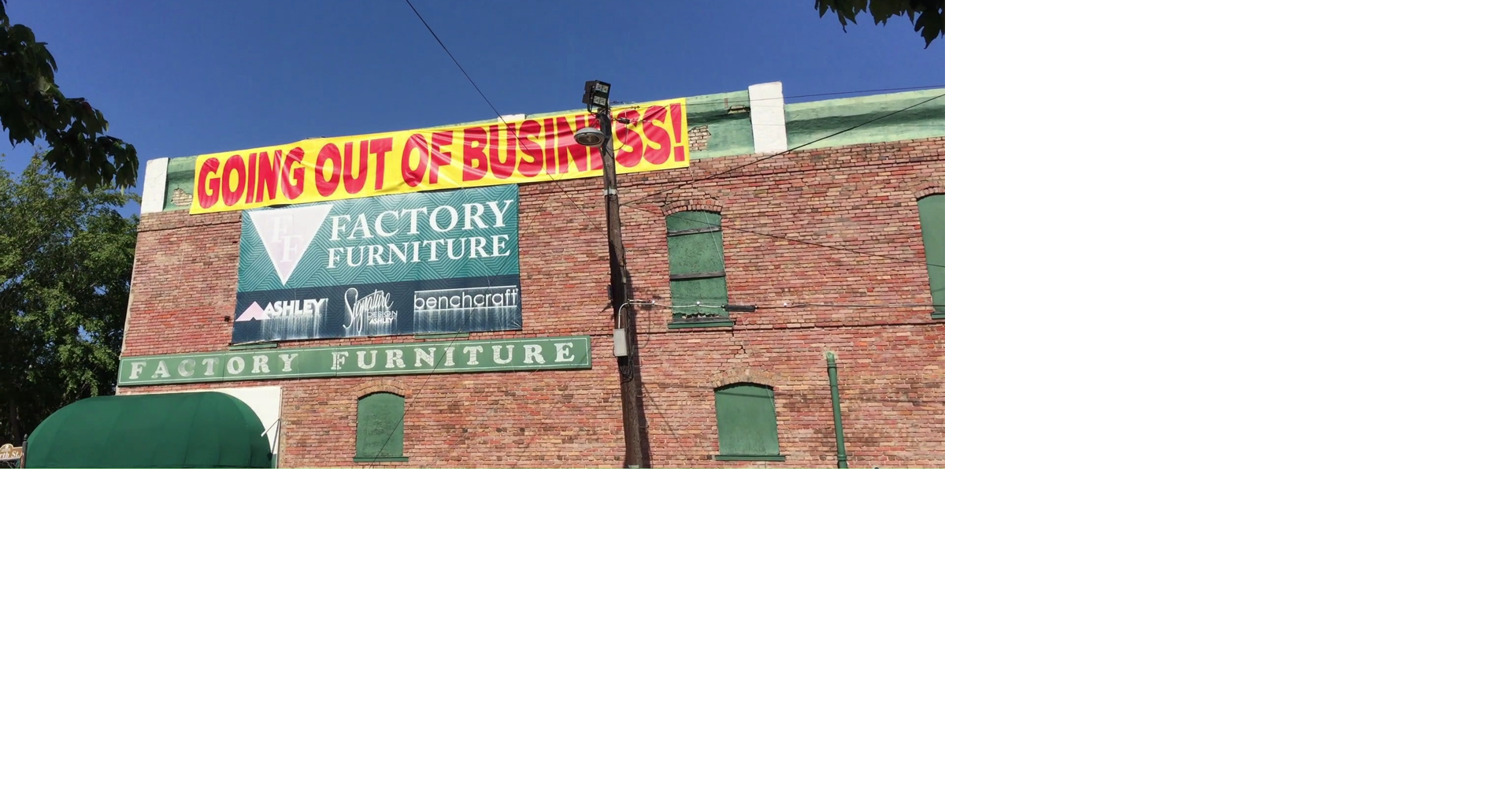 Greenville furniture staple closes after 60 Years