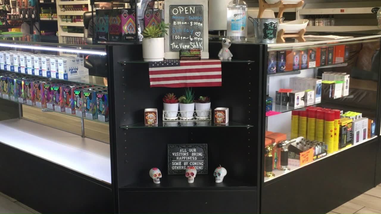 Greenville vaporizer store suffers losses after 