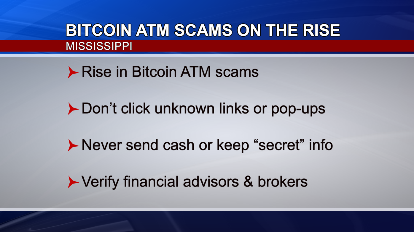 Mississippi residents warned of bitcoin ATM scams | News | deltanews.tv