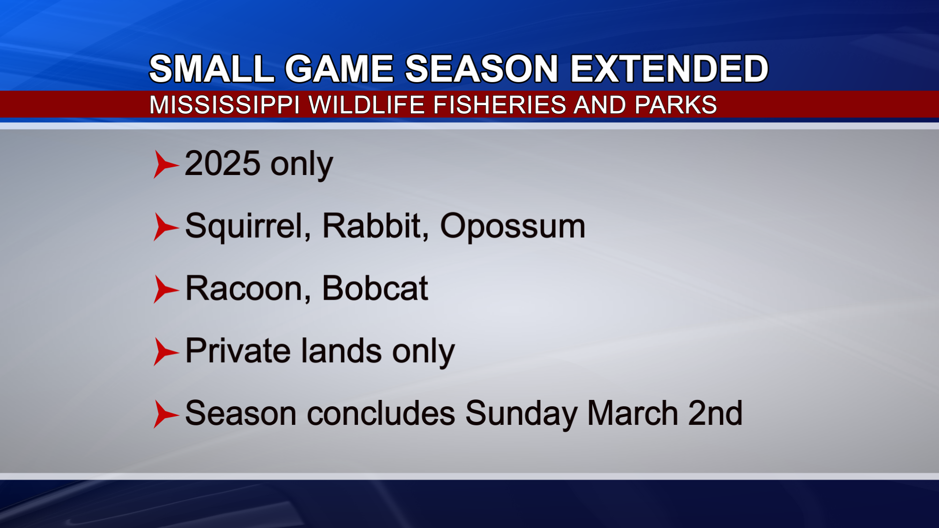 Small Game Season Local News Deltanews Tv 
