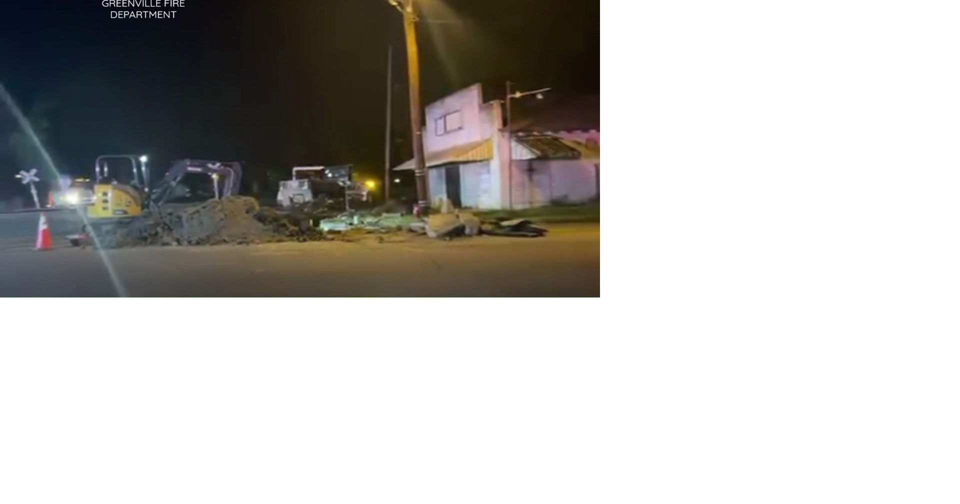 Struck Gas Line Leads to Another Gas Leak | Local News | deltanews.tv