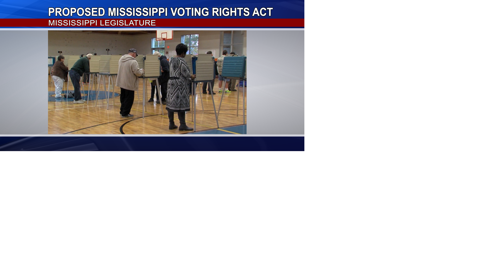 Mississippi lawmakers push state-level Voting Rights Act