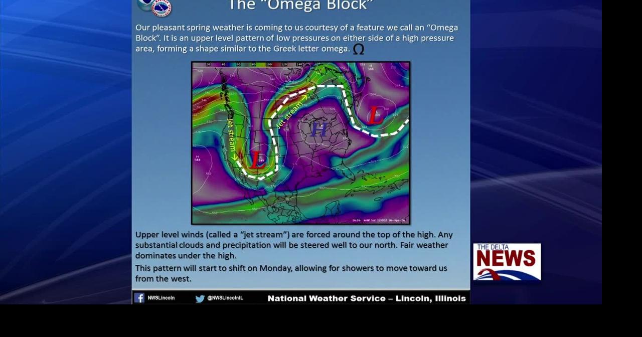 Weather Week in Advance: The Omega Block | News | deltanews.tv