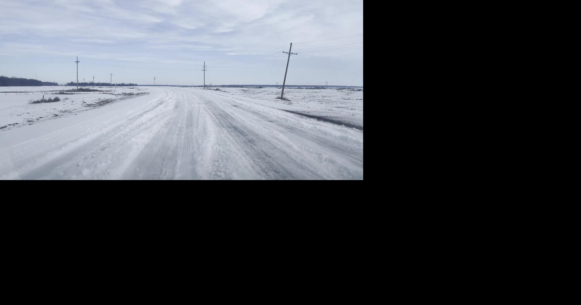 What's the deal with ice removal on highways in the delta?