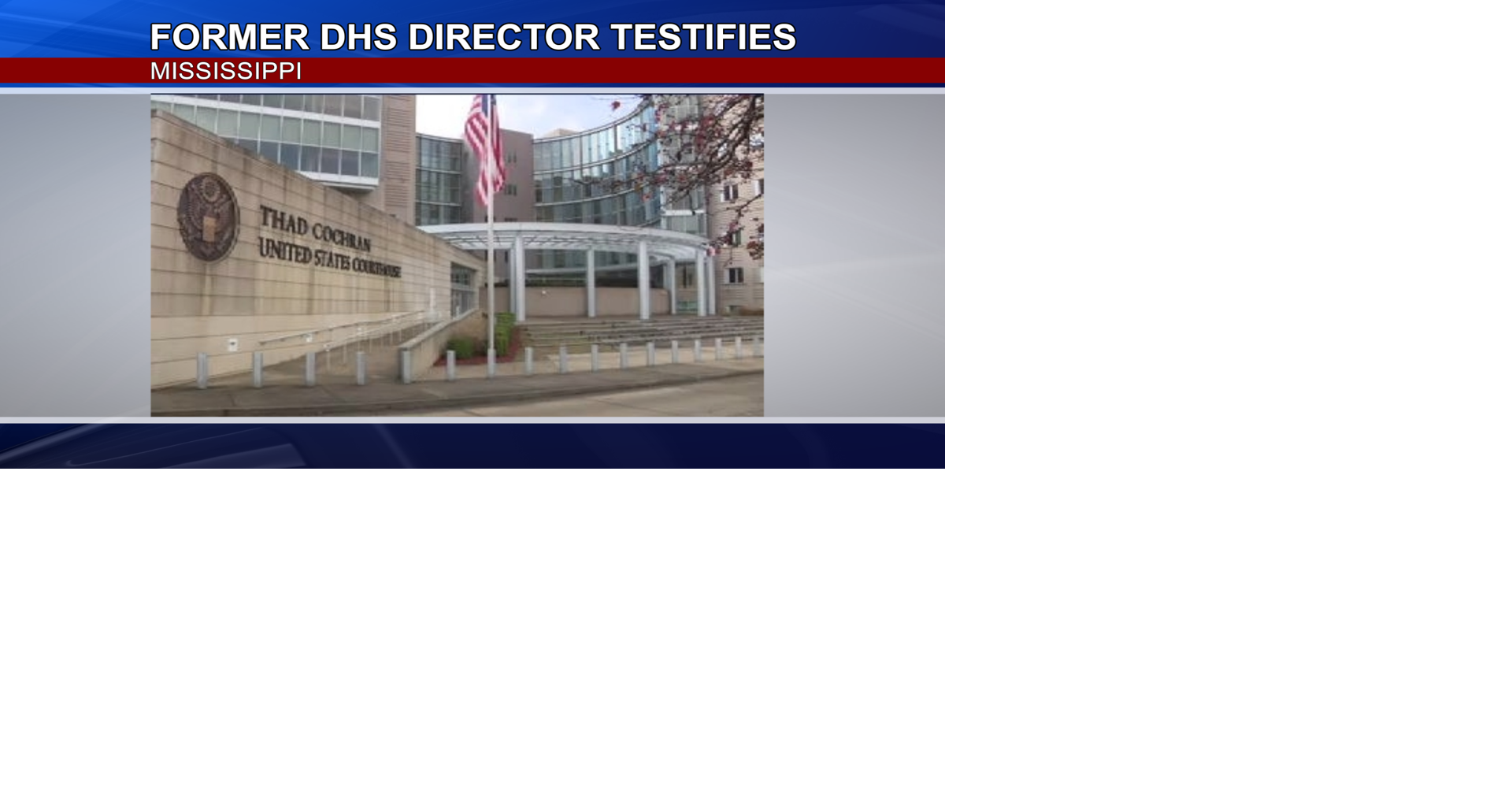 Former Department of Human Services director testifies in welfare fraud ...