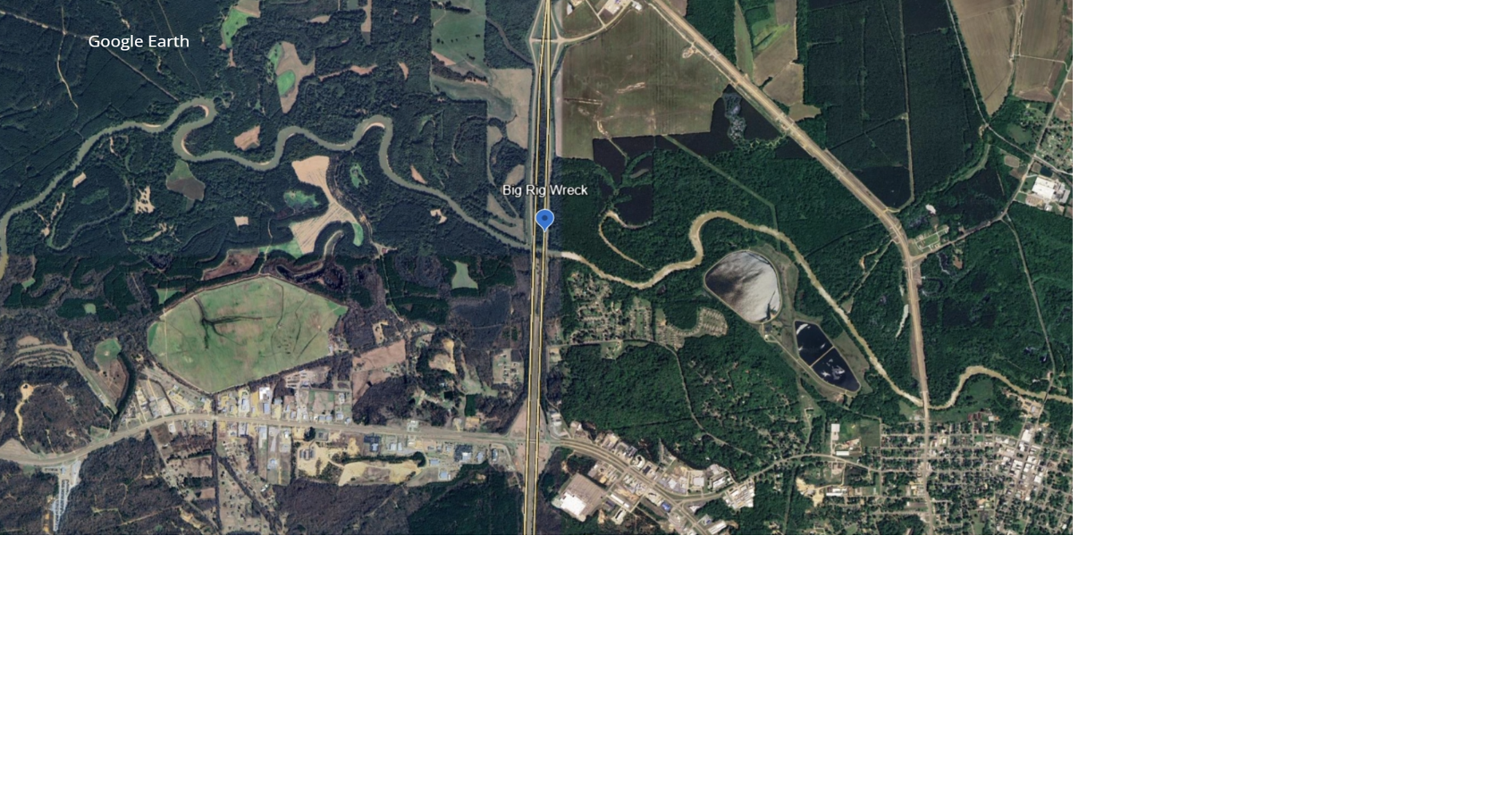 Traffic accident slows travel on I-55