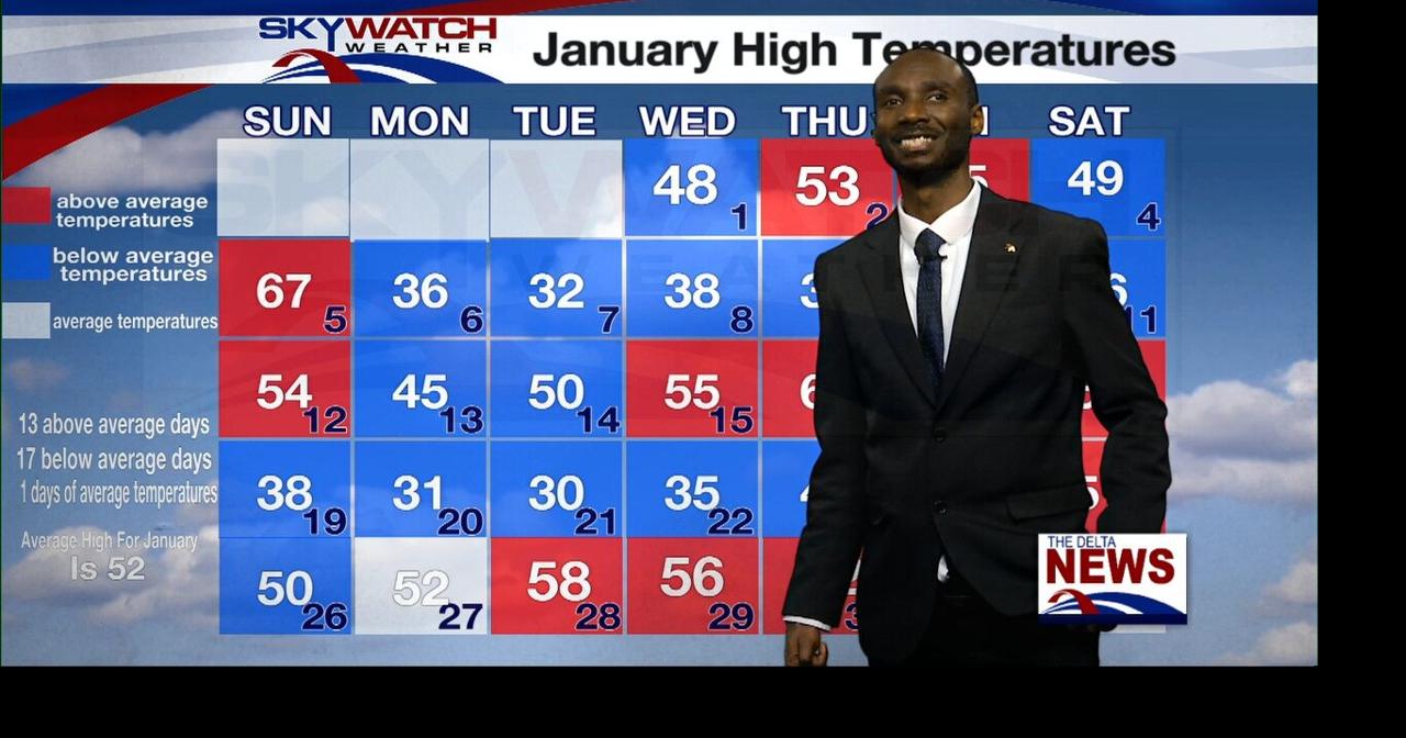 Weather Forecast February 3, 2025 Weather deltanews.tv