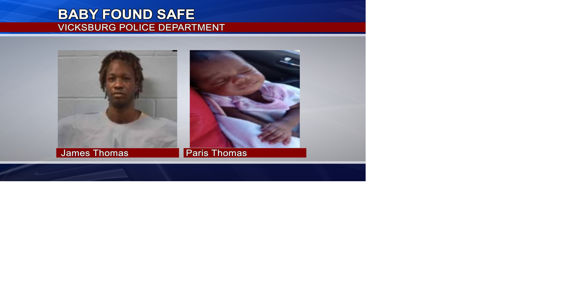 Amber Alert baby found safe | News | deltanews.tv