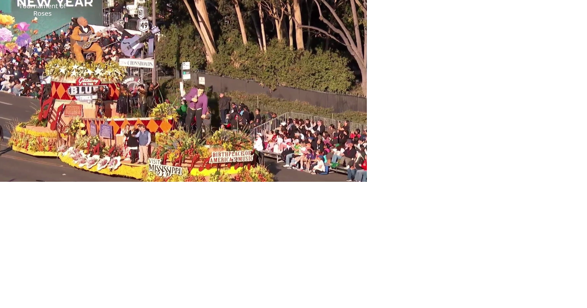 Mississippi gets Recognized in Rose Parade | Regional News | deltanews.tv