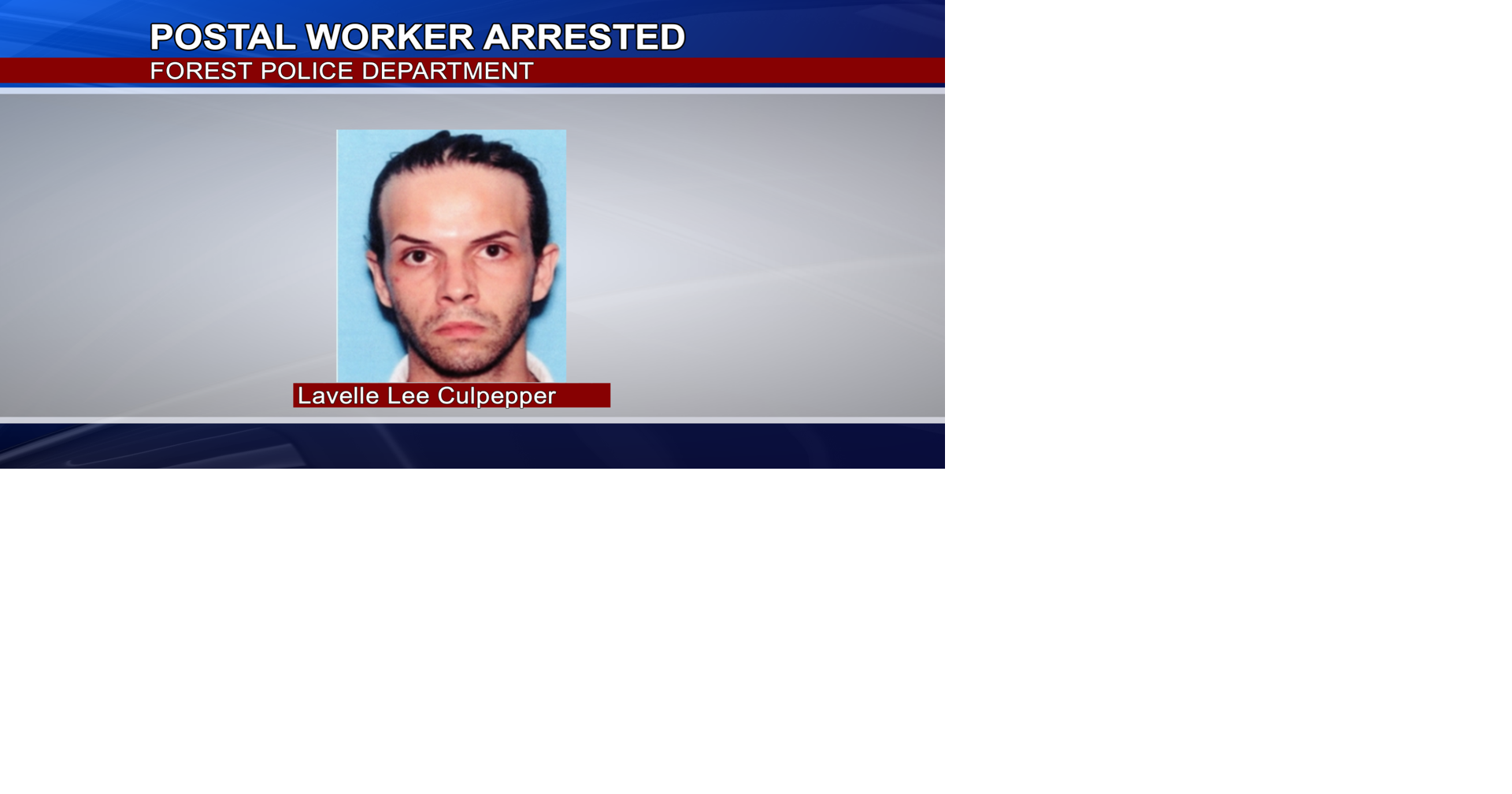 Mississippi mail carrier arrested on drug charges