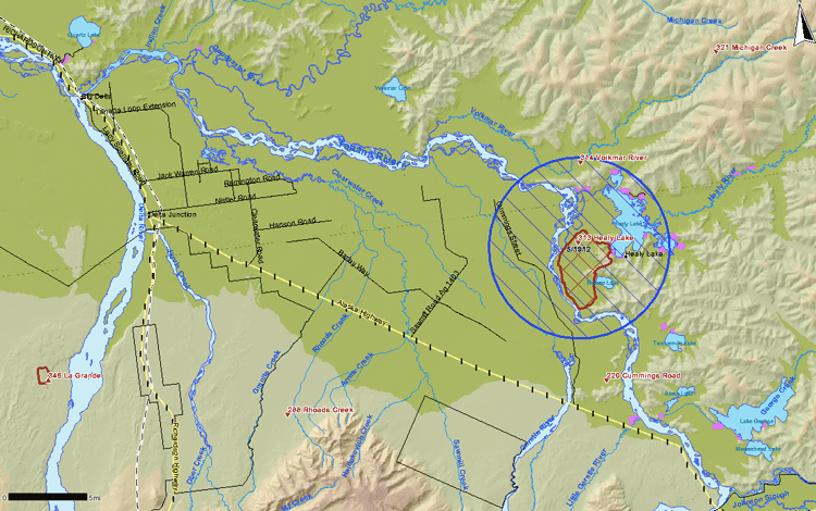 Goodpaster River Alaska Map Alaska on fire | Local | deltawindonline.com